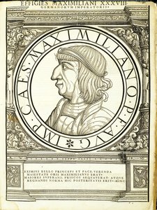 マックスは、東西のローマ皇帝から古代の硬貨の最も真実な画像を取り出し、ルドルフヴィッセンバッハによって彫刻され、チューリッヒのアンドレアスゲスナーによって印刷されました。 作： Hans Rudolf Manuel Deutsch